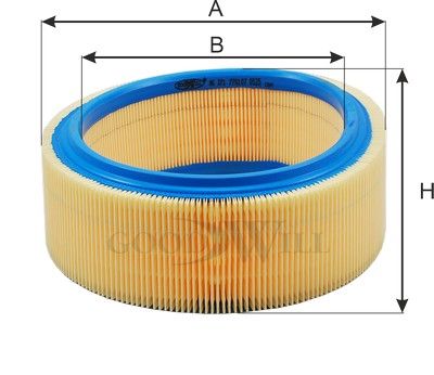 Фильтр воздушный BIG FILTER GB9113