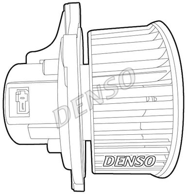 Мотор отопителя DENSO DEA43003