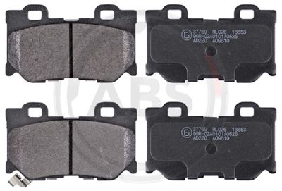 Колодки тормозные задние NISSAN D4060JL00K