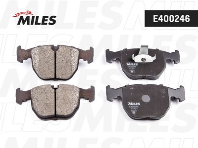 Колодки тормозные передние Miles E400246