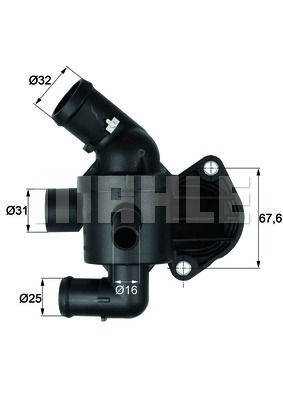 Термостат MAHLE TI1592