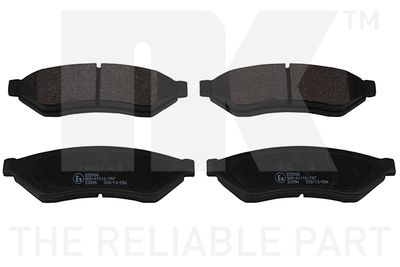 Колодки тормозные NK 225006