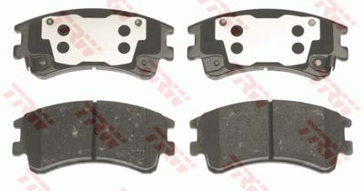 Колодки тормозные дисковые TRW GDB3310
