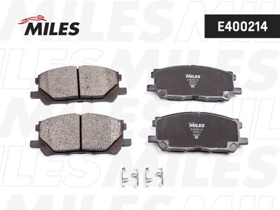 Колодки тормозные передние Miles E400214