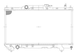 Радиатор охлаждения LUZAR LRC1904