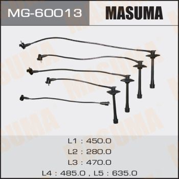 Комплект проводов высоковольтных Masuma MG60013