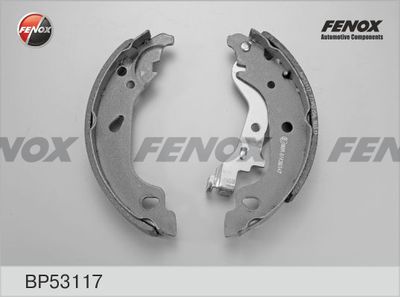 Колодки тормозные барабанные FENOX BP53117