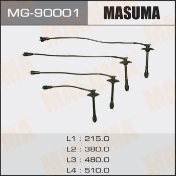 Комплект проводов высоковольтных Masuma MG90001