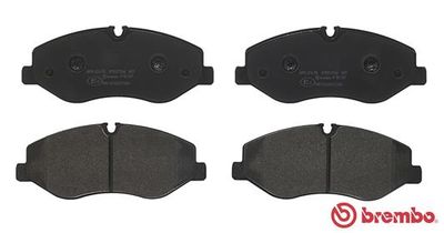 Колодки тормозные дисковые передние BREMBO P50129