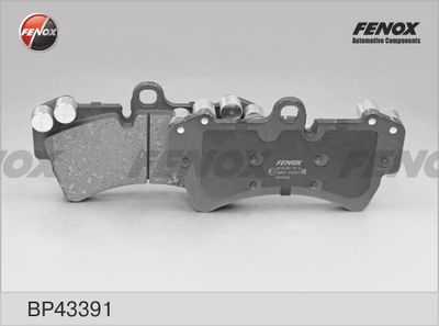 Колодки тормозные дисковые FENOX BP43391