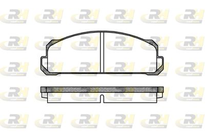 Колодки тормозные ROADHOUSE 202240
