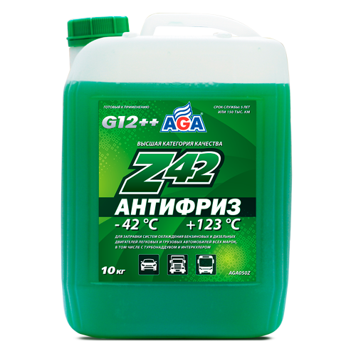 Антифриз зеленый AGA AGA050Z