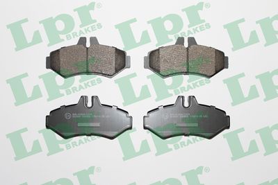 Колодки тормозные задние LPR 05P956