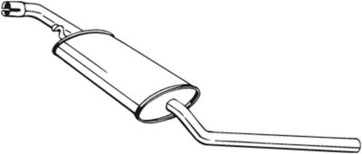Глушитель основной BOSAL 281475