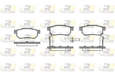 Колодки тормозные дисковые ROADHOUSE 223312
