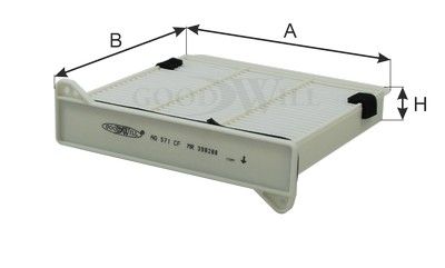 Фильтр салона GOODWILL AG571CF