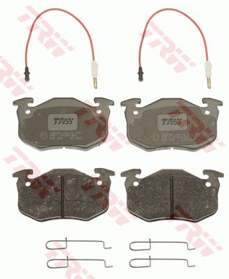 Комплект колодок для дискового тормоза TRW GDB328