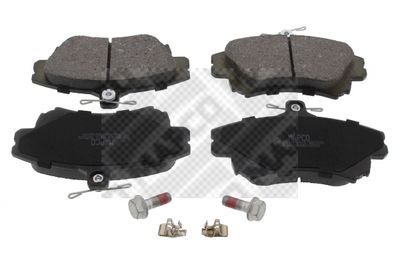 Колодки тормозные дисковые комплект MAPCO 6504