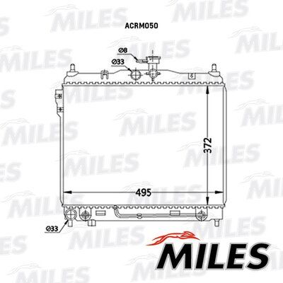 Радиатор Miles ACRM050