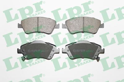 Колодки тормозные дисковые LPR 05P1316