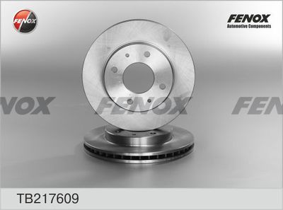 Диск тормозной передний FENOX TB217609