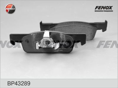 Колодки тормозные дисковые FENOX BP43289
