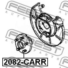 Ступица задняя FEBEST 2082CARR