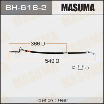 Шланг тормозной Masuma BH6182