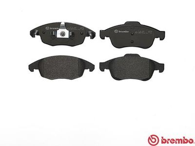 Колодки тормозные передние BREMBO P61083