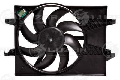 Вентилятор охлаждения с кожухом с резистором LUZAR LFK1031