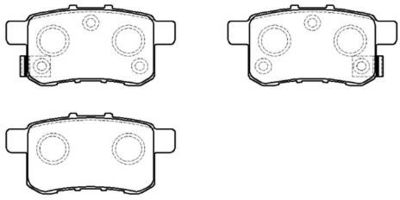 Колодки тормозные дисковые HSB HP5215