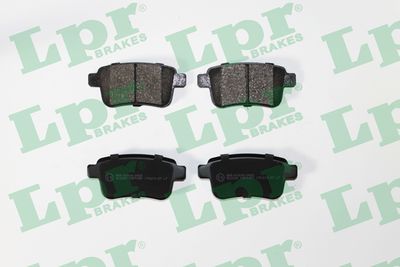 Колодки тормозные задние LPR 05P1487