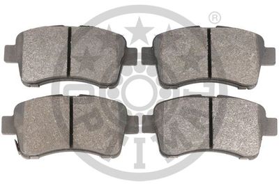 Колодки тормозные дисковые комплект OPTIMAL BP12376