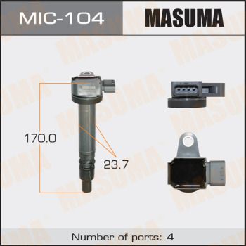 Катушка зажигания Masuma MIC104