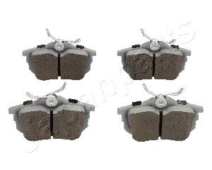 Колодки тормозные дисковые задние JAPANPARTS PP507AF