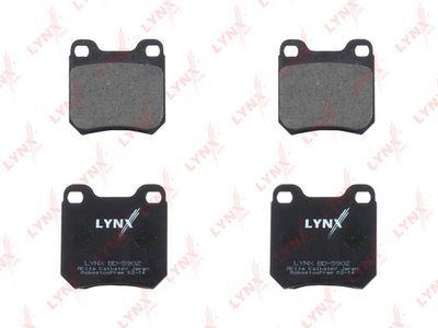 Колодки тормозные задние LYNXauto BD5902