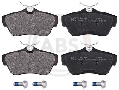 Колодки тормозные дисковые задние комплект KOTL 1740KT