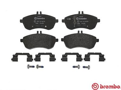 Колодки тормозные дисковые передние BREMBO P50067