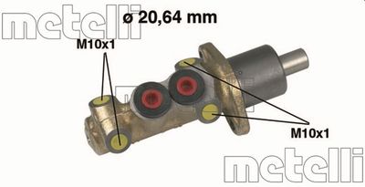 Цилиндр тормозной главный METELLI 050059