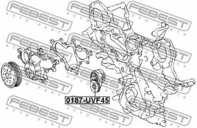 Ролик натяжной приводного ремня GREAT WALL 8103110K00