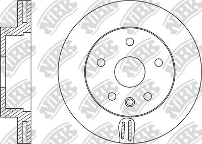 Диск тормозной передний MARSHALL M2000611