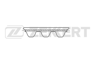Ремень зубчатый ГРМ Zekkert ZR1054