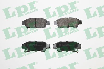 Колодки тормозные задние LPR 05P996
