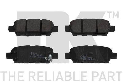 Колодки тормозные дисковые NK 222257