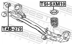 Проставка пружины TOYOTA 4825742030
