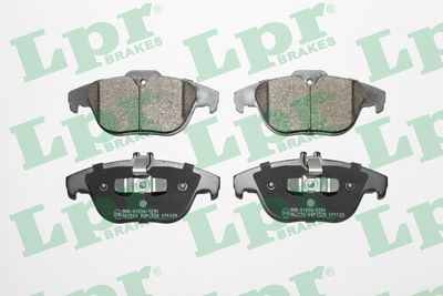 Колодки тормозные дисковые LPR 05P1528