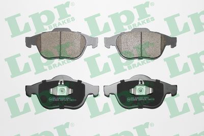 Колодки тормозные дисковые LPR 05P1678