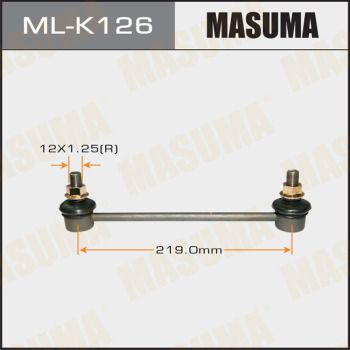 Стойка стабилизатора Masuma MLK126