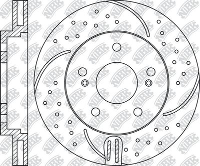 Диск тормозной NIBK RN1365DSET