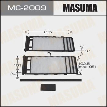 Фильтр салона Masuma MC2009